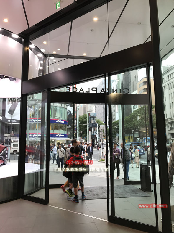 高档商场专卖店玻璃感应门