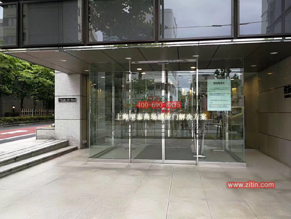 高档商场专卖店玻璃感应门