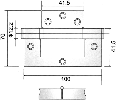 Panasonic hinge